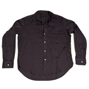 Frank & Eileen Eileen Relaxed‎ Button-Up Featherweight Brown XS